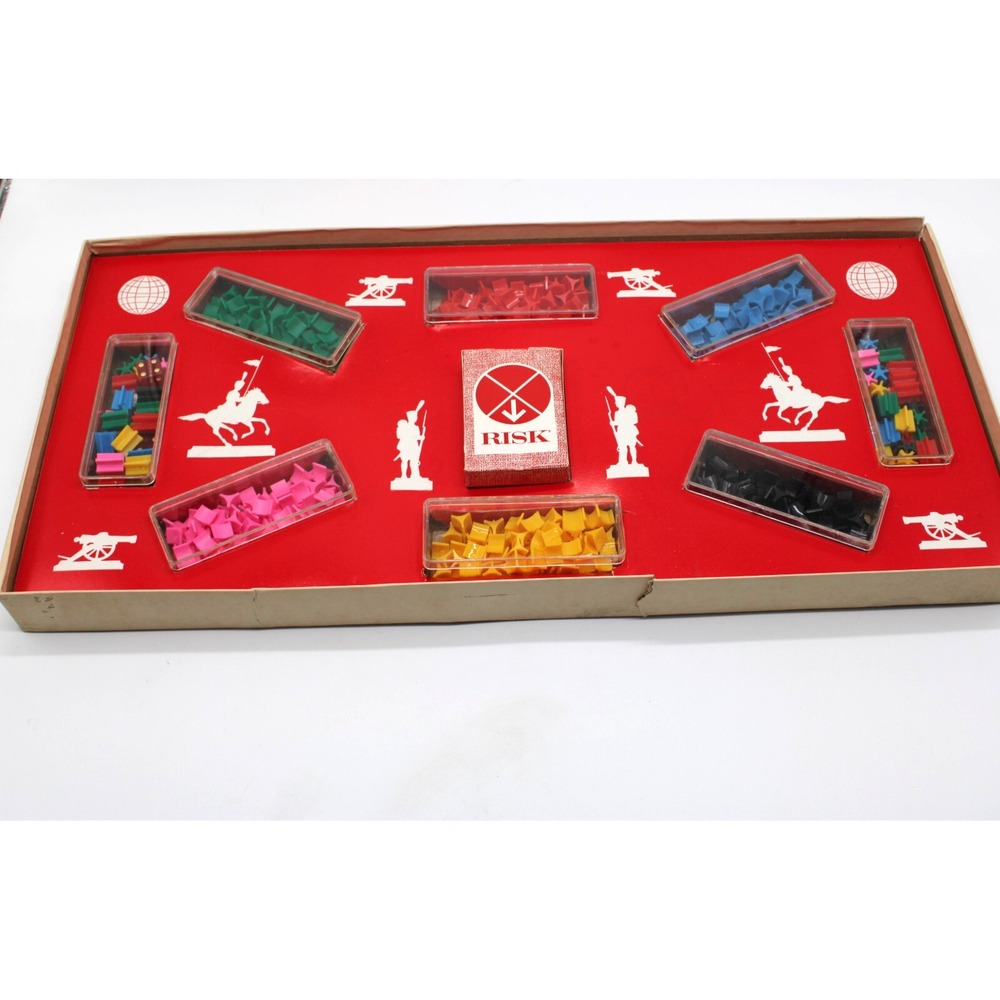 Vintage RISK Continental Board Game 1968 by Parker Brothers (no instructions) - Picture 3 of 11